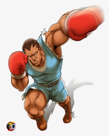 Transparent Boxer Png - Street Fighter Characters Boxer, Png Download, Transparent PNG