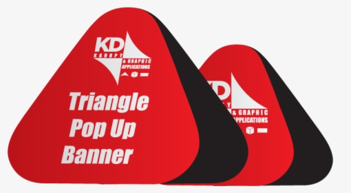 Triangle Pop Up Banner - Graphic Design, HD Png Download, Transparent PNG