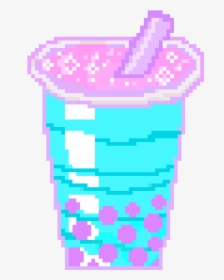 Bubble Tea Pixel Art, HD Png Download, Transparent PNG