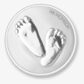 Baby Feet-te Quiero Silver Plated M - Mi Moneda Munt Voetjes, HD Png Download, Transparent PNG