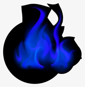 Flame Blue Combustion - Flame, HD Png Download, Transparent PNG