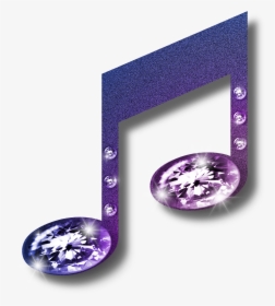 Color Music Notes Clipart - Purple Music Note Clipart Transparent Background, HD Png Download, Transparent PNG