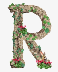 Alphabet, Letter, R, Rustic, Timber, Bark - Stylish R Photo Download, HD Png Download, Transparent PNG