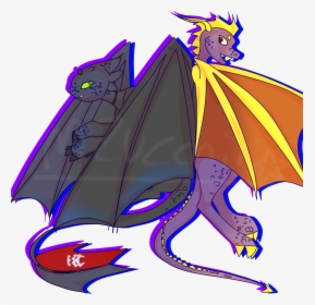 Fan Artmy Friend Did Some Spyro/how To Train Your Dragon - Spyro Fan Art, HD Png Download, Transparent PNG