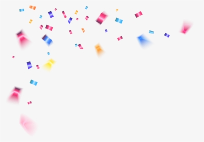 Colorful Confetti Background Free Transparent, HD Png Download, Transparent PNG