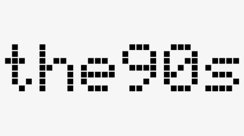The 90 S Logo Png Transparent - 90's Vector, Png Download, Transparent PNG