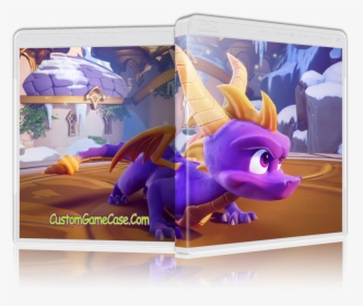 Empty Custom Case Spyro The Dragon Year Trilogy Collect - Spyro Reignited Trilogy Sparx, HD Png Download, Transparent PNG