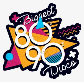 80s To 90s Music , Png Download - Biggest 80 90 Disco, Transparent Png, Transparent PNG
