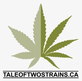 Tale Of Two Strains - Pot Leaf Cartoon Drawing, HD Png Download, Transparent PNG