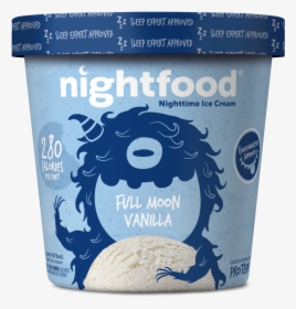Nighttime Ice Cream Nightfood - Nightfood Ice Cream, HD Png Download, Transparent PNG