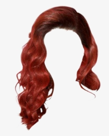 red hair model png