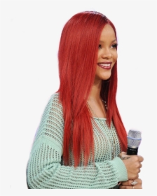 Rihanna Png By Vs Angel-d5y909q - Rihanna Red Hair Png, Transparent Png, Transparent PNG