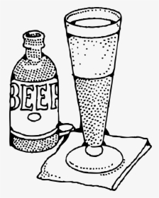 Lager Beer And Glass Clip Arts - Beer Clip Art, HD Png Download, Transparent PNG