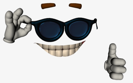 Meme Sunglasses Png - Sunglasses Thumbs Up Png, Transparent Png, Transparent PNG