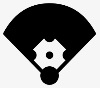 Baseball Vector Png Clipart Royalty Free Library - Baseball Stadium Icon White, Transparent Png, Transparent PNG