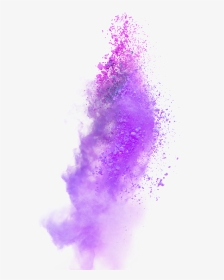 Purple Powder Explosion Png , Png Download - Purple Powder Explosion Png, Transparent Png, Transparent PNG