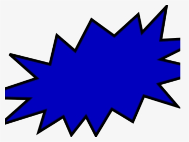 Blue Clipart Explosion , Png Download - Burst Icon Png, Transparent Png, Transparent PNG