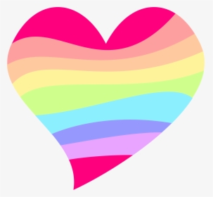 Heart Rainbow Cutie Mark Crusaders Color Pony - Mlp Cutie Mark Rainbow, HD Png Download, Transparent PNG