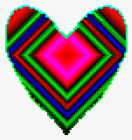 Transparent Rainbow Heart Png - Heart, Png Download, Transparent PNG