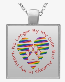 Transparent Rainbow Heart Png - Necklace, Png Download, Transparent PNG