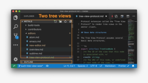 Example Tree Views - Computer Program, HD Png Download, Transparent PNG