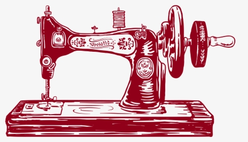 Sewing Machines Machine Embroidery Textile - Sewing Machine Vintage Png, Transparent Png, Transparent PNG