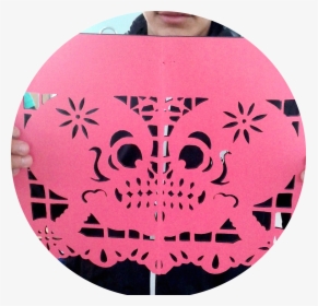 Dia De Los Muertos - Papel Picado Kissing Skull Template, HD Png Download, Transparent PNG