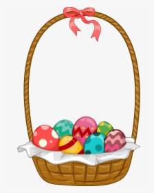 Transparent Background Easter Basket Clip Art, HD Png Download, Transparent PNG