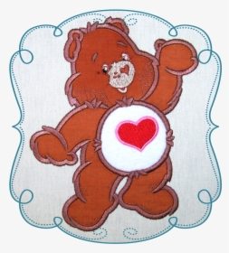 Care Bear Hearts Applique Machine Embroidery Design - Male Care Bears, HD Png Download, Transparent PNG