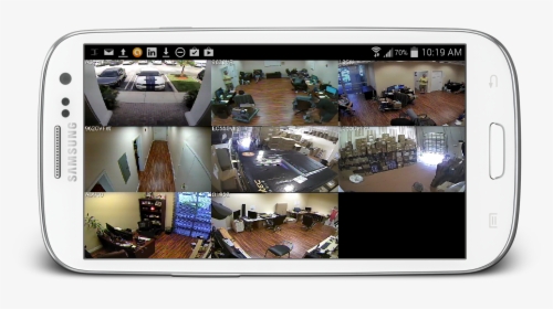 Securit - Ip Camera On Phone, HD Png Download, Transparent PNG