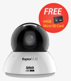 Aztech Raptorvue Wipc680qhd 2k Qhd Cloud Camera - Aztech, HD Png Download, Transparent PNG