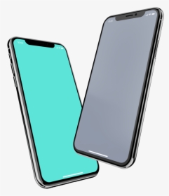 Two Iphone X Mockup, HD Png Download, Transparent PNG