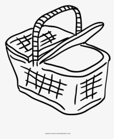 Paintings Search Result At - Picnic Basket Drawing Easy, HD Png Download, Transparent PNG