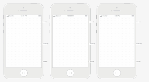 Printable Iphone 4 Templates - Iphone, HD Png Download, Transparent PNG