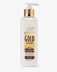 Olivolio Gold 24k Body Lotion 250 Ml - 24k Gold Body Lotion, HD Png Download, Transparent PNG