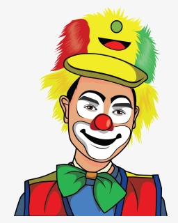 Clown,art,human Behavior - รูป การ์ตูน ตัว ตลก, HD Png Download, Transparent PNG