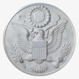 Great Seal Of The United States Aluminum Plaque, From - Coin, HD Png Download, Transparent PNG