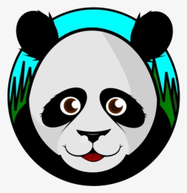 Free Giant Panda Face Clip Art - Endangered Animal Clipart, HD Png Download, Transparent PNG