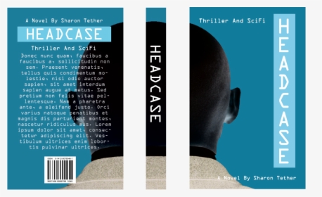 Headcase Book Cover - Book Cover Front Back Spine, HD Png Download, Transparent PNG