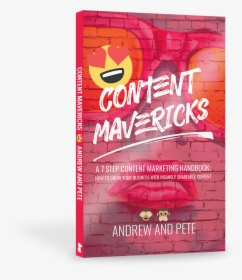 Content Mavericks Final Book Cover 3d Render, HD Png Download, Transparent PNG