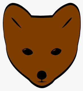 Brown Clip Art Panda - Fox Animated, HD Png Download, Transparent PNG