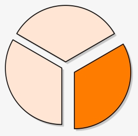 File Svg Wikimedia - Pie Chart One Third, HD Png Download, Transparent PNG