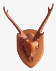 Gold Leaf Design Group Resin Mule Deer Skull With Antlers - Reindeer, HD Png Download, Transparent PNG