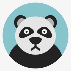 Panda Icon, HD Png Download, Transparent PNG