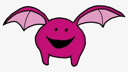 Bat Clipart Face - Cartoon Monsters With Wings, HD Png Download, Transparent PNG
