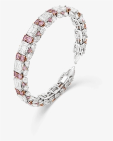 Piroutte Pink Diamond Bangle Example Copy - Bangle, HD Png Download, Transparent PNG