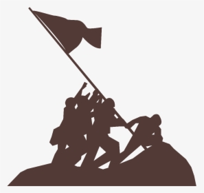 Iwo Jima Silhouette Clip Art, HD Png Download, Transparent PNG