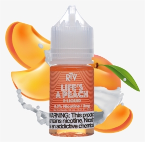 E-liquid Life S A Peach - Mandarin Orange, HD Png Download, Transparent PNG