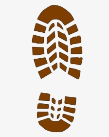 Running Shoe Print Clipart , Png Download - Boot Footprint, Transparent Png, Transparent PNG