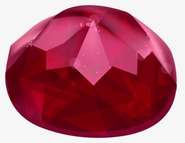 Red Diamond Gem Png Clipart - Diamond, Transparent Png, Transparent PNG